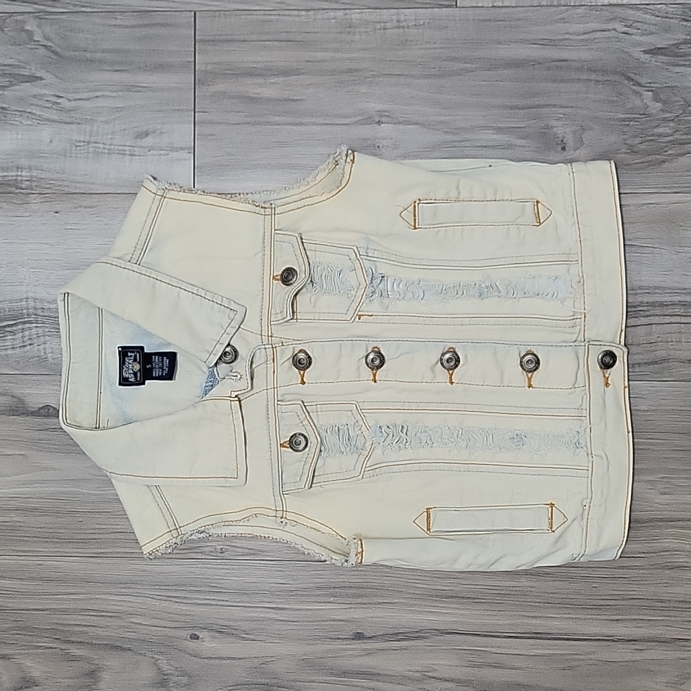 Denim Vest - Small
